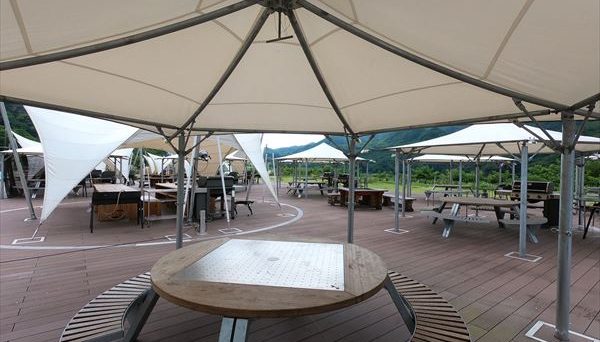 川原湯温泉駅キャンプ場