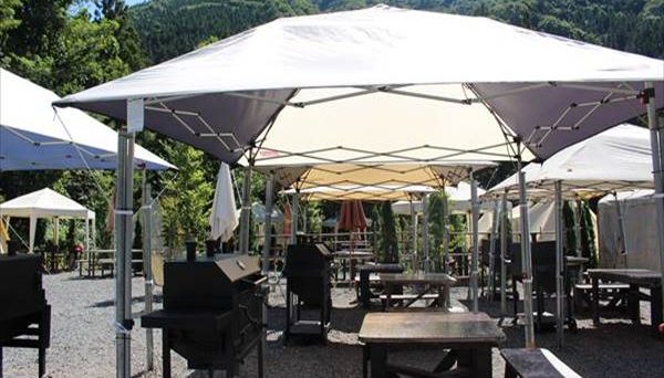 Minakami Campsite Tipi & River Stone