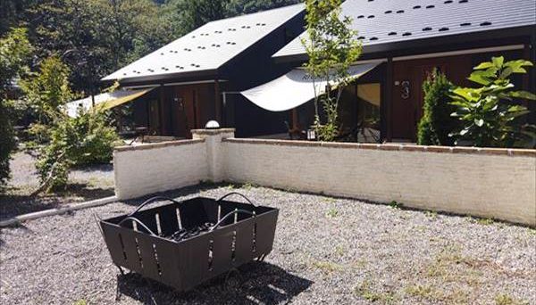 Minakami Campsite Tipi & River Stone