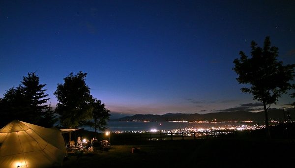 いわないリゾートパークオートキャンプ場マリンビュー