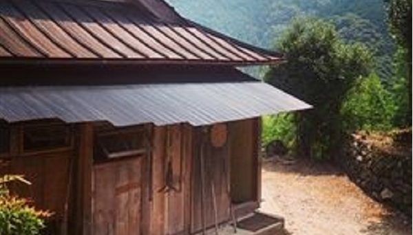 古民家宿「お山の宿みちつじ」キャンプエリア