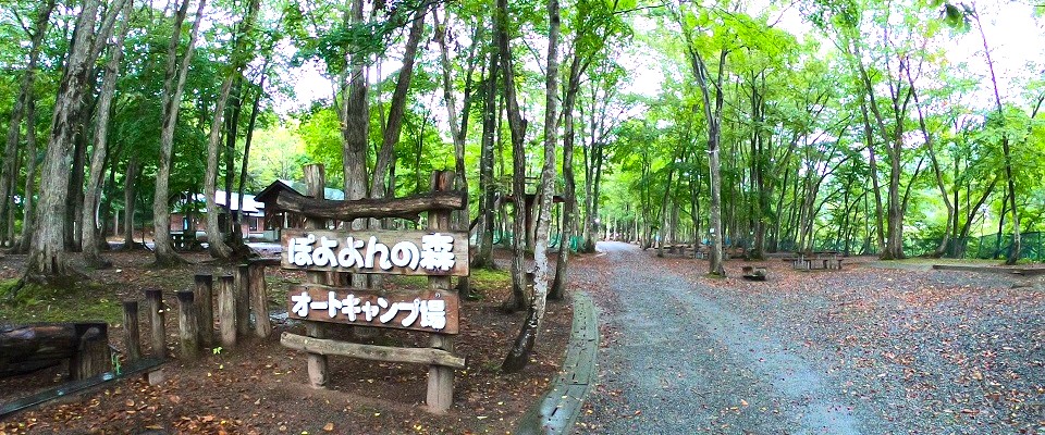 ぽよよんの森オートキャンプ場
