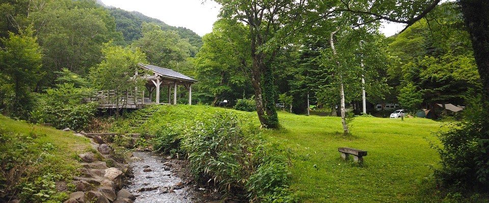 平湯キャンプ場