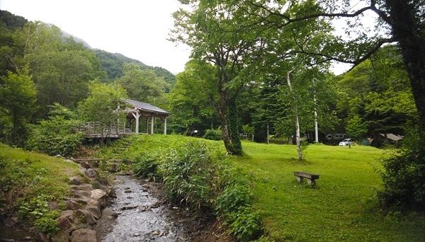 平湯キャンプ場