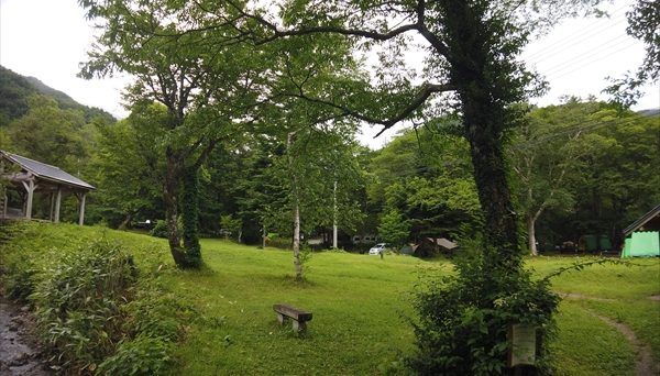 平湯キャンプ場