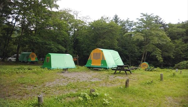 平湯キャンプ場