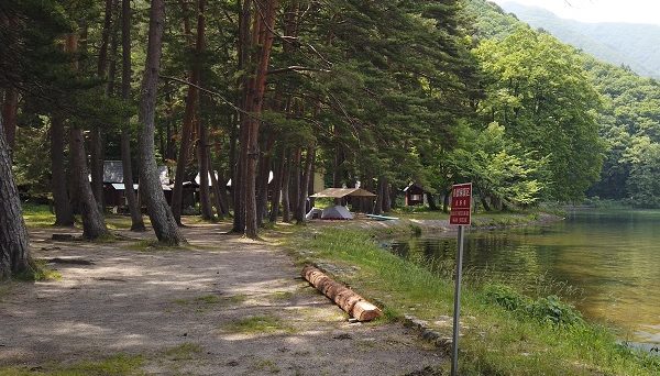 木崎湖キャンプ場