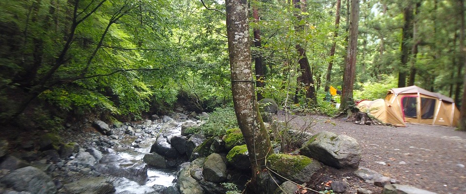 椿荘オートキャンプ場