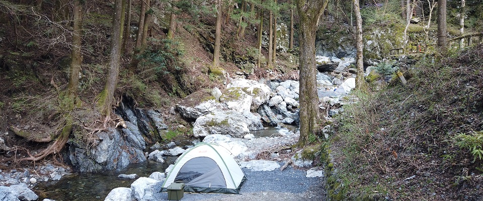 白岩渓流園キャンプ場