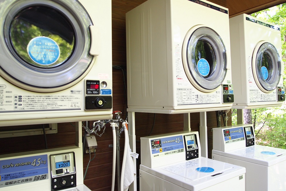 篠沢大滝キャンプ場ランドリー