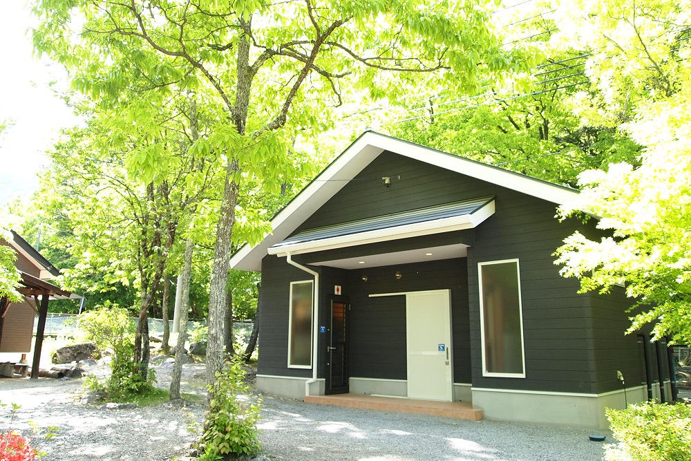 篠沢大滝キャンプ場トイレ