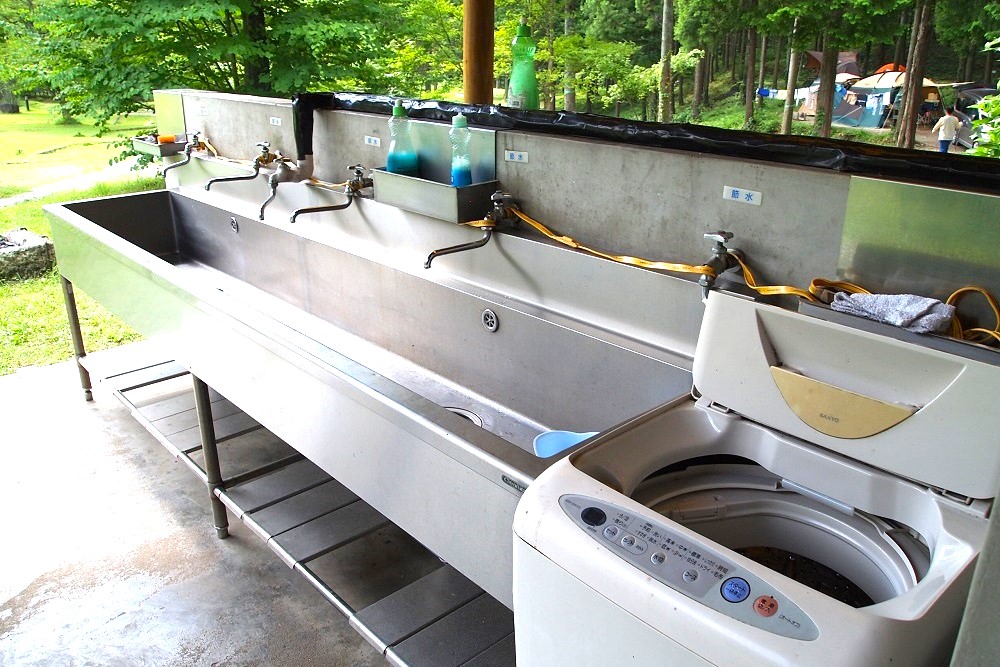 那須たかはらオートキャンプ場炊事場