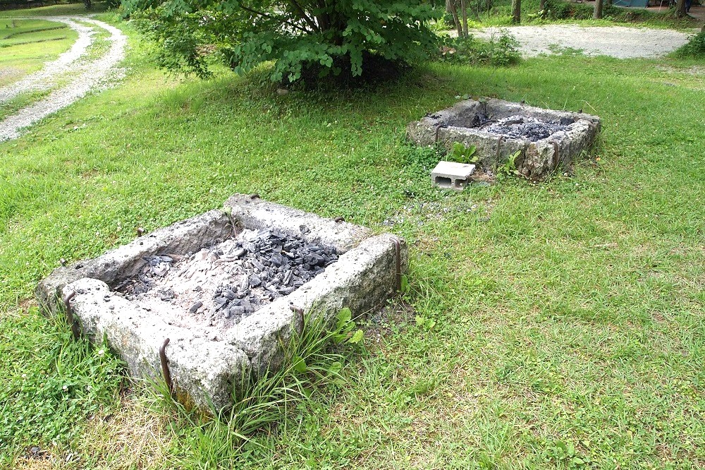 那須たかはらオートキャンプ場炭捨て場