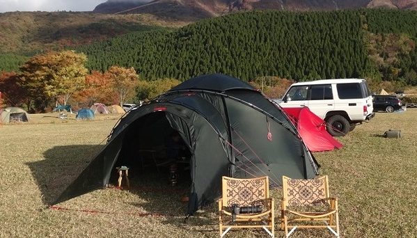 久住高原沢水キャンプ場