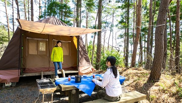 休暇村気仙沼大島キャンプ場