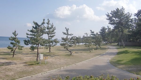 マキノサニービーチ　高木浜オートキャンプ場