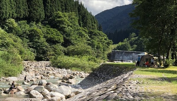 魚津市片貝山ノ守キャンプ場