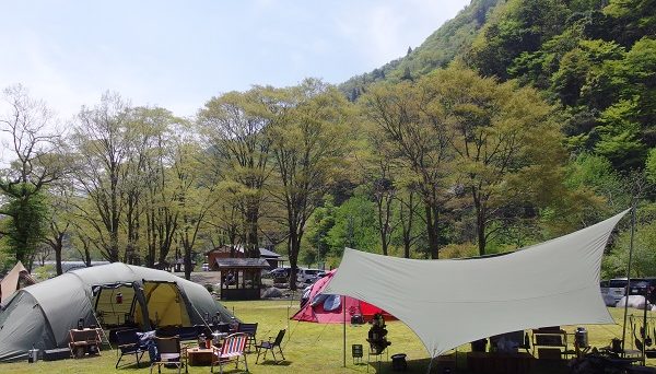 魚津市片貝山ノ守キャンプ場