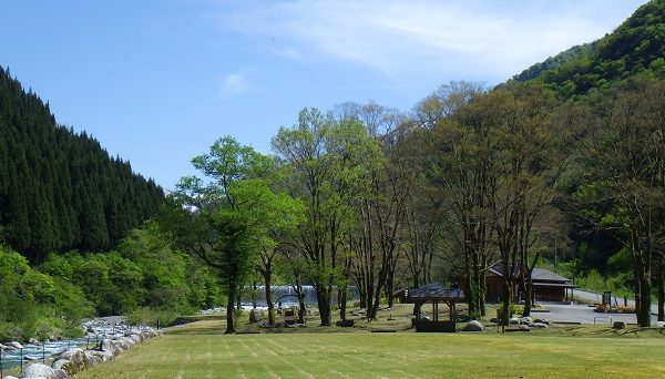 魚津市片貝山ノ守キャンプ場