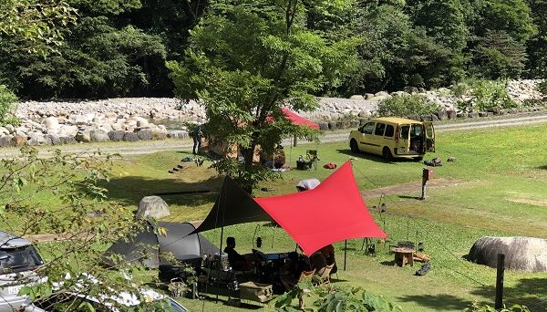 魚津市片貝山ノ守キャンプ場