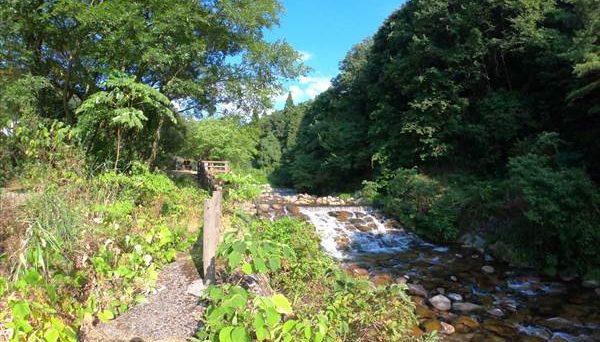 五頭連峰 少年自然の家