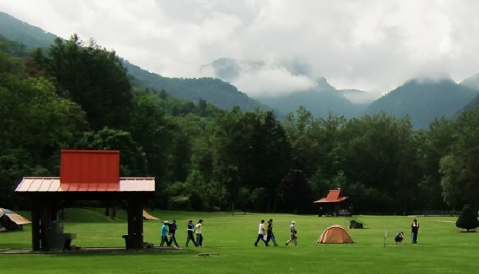 山部自然公園太陽の里キャンプ場