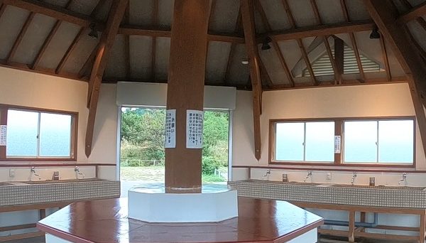 道の駅岩城オートキャンプ場