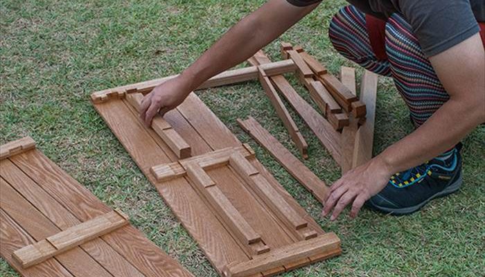 手作りテーブル "BEEF TABLE"