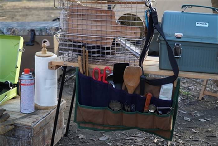 自作アイテム小物入れ