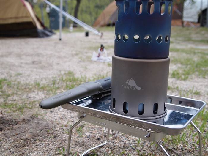 TOAKS チタニウムウッドバーニングストーブ