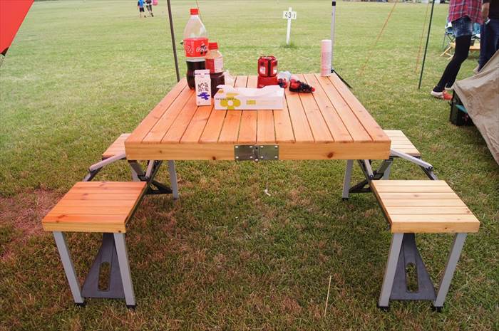 手作りテーブル