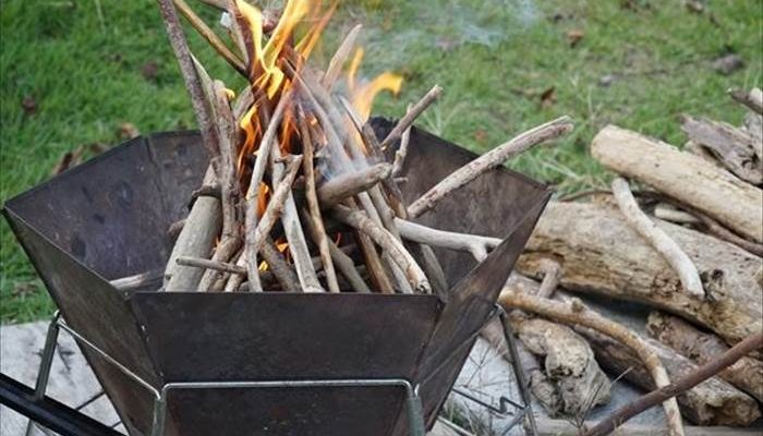 キャプテンスタッグ｜ヘキサステンレスファイアグリル