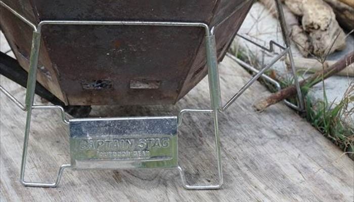 キャプテンスタッグ｜ヘキサステンレスファイアグリル