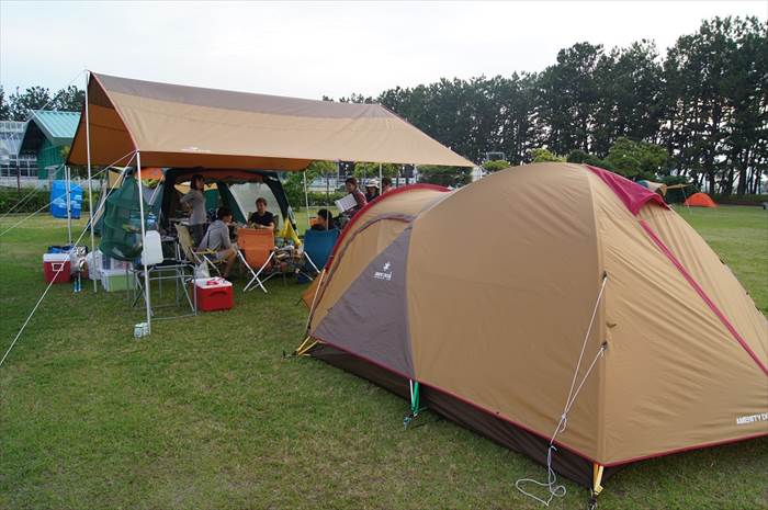 スノーピーク アメニティードーム&レクタタープ