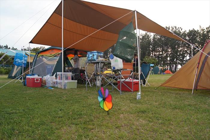 スノーピーク　アメニティードーム＆レクタタープ