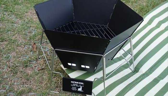 ブラックラベル ヘキサステンレス ファイアグリル