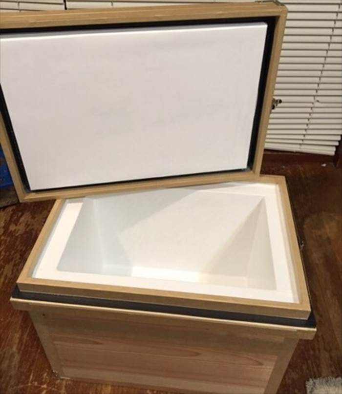 木製クーラーボックス 