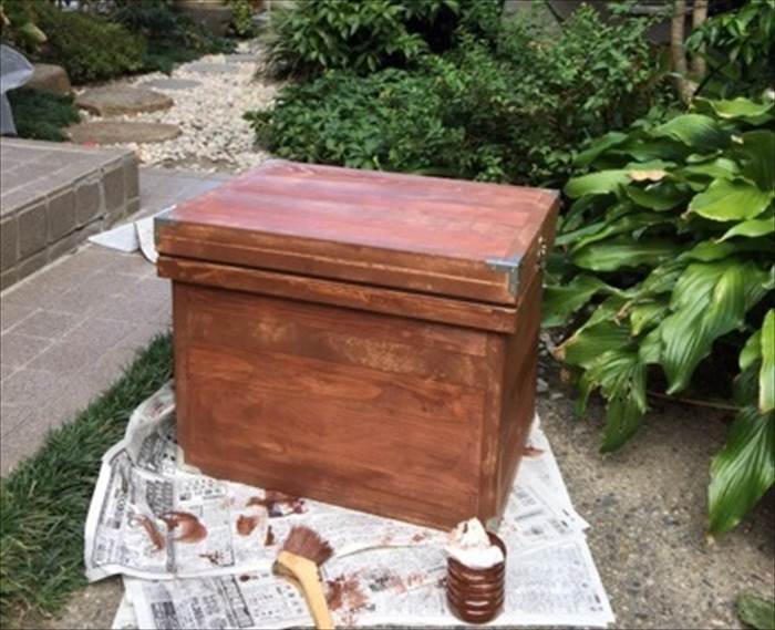 木製クーラーボックス 