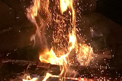 火の粉対策の服装