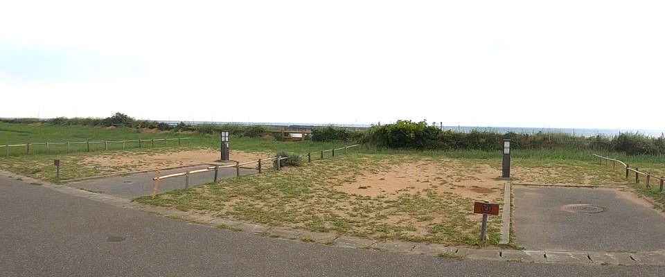 道の駅岩城 オートキャンプ場